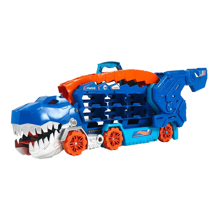 Hot Wheels City Pista de Brinquedo Super Reboque de T-Rex