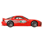 Hot Wheels Themed Veículo de Brinquedo Carro Fast e Furious Mazda RX-7