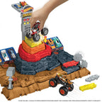 Hot Wheels Monster Trucks - Pista Arena de Demolição do Ferro-Velho