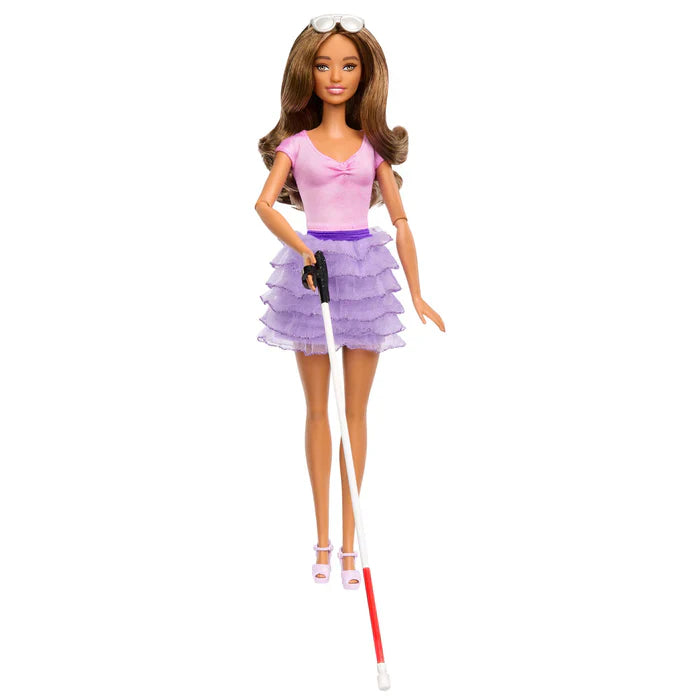 Barbie Fashionista Cega com Acessórios